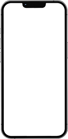 Blank iPhone mockup used for UI presentation